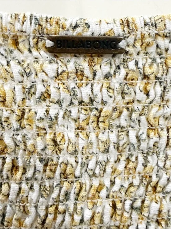 Billabong Endless Summer Knot Front Mini Dress Floral Smocked Back S - Picture 7 of 10